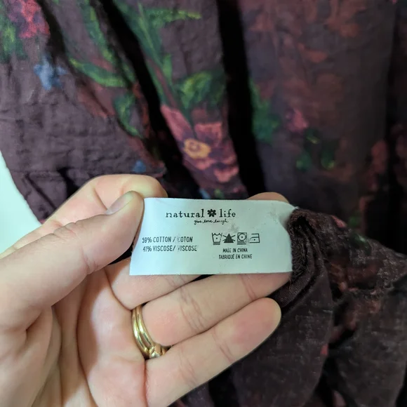 NATURAL LIFE Rebecca Tiered Midi Dress - Picture 6 of 7